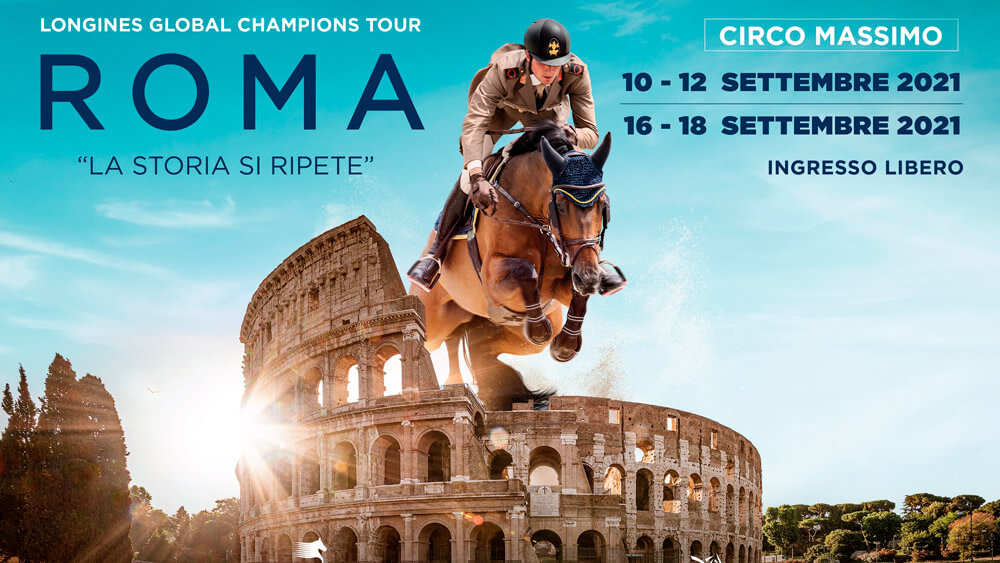 Torna il Longines Global Champions Tour di Roma Due tappe al