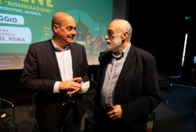 Petrini e Zingaretti: «Fondamentale rigenerare i borghi: oggi ci sono più consapevolezza e la possibilità di investimenti giusti»