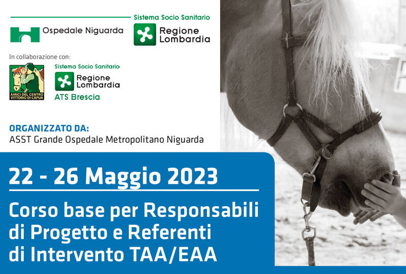 Corso base per Responsabilidi Progetto e Referentidi Intervento TAA/EAA. 22-26 Maggio. Milano