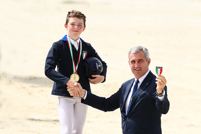 Giacomo Gardini è il campione italiano assoluto Pony 2024