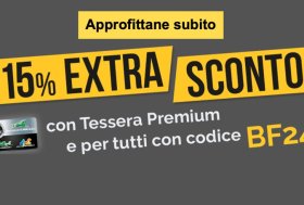 BLACK FRIDAY, extra sconto su ciò che vuoi