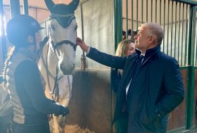 Il Sottosegretario D’Eramo in visita al complesso dell’Ippodromo di Cesena