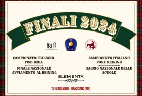 REINING: Finali Nazionali IRHA-FISE 2024