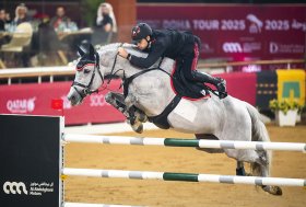 Azzurri in evidenza nel Doha Tour 2025: Gaudiano a segno nel GP del CSI2*, Previtali secondo in quello del CSI4*-W